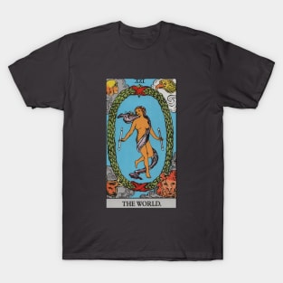 The World Tarot Card T-Shirt